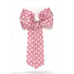 Easter Bunny Grosgrain Bow - 5 inch With Tails