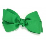 Green (Emerald Green) Grosgrain Bow - 5 Inch