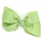 Green (Lime Juice) Grosgrain Bow - 5 Inch