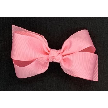 Pink (150 Pink) Grosgrain Bow - 5 Inch