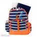 Line Up - Orange/Navy Backpack